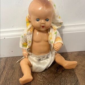 Vintage 1950s Roddy baby doll, closing eyes